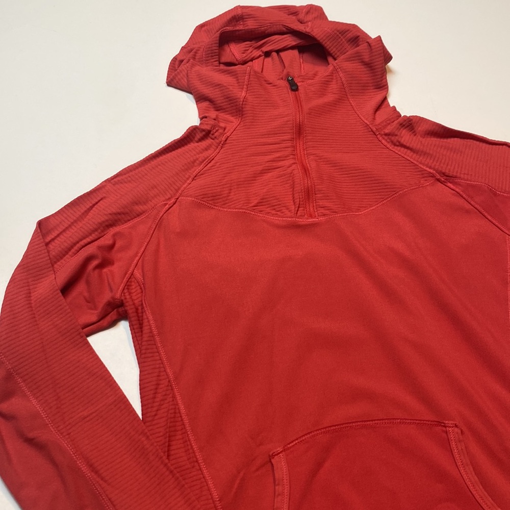 Columbia Omni-Wick Pink Hooded Quarter Zip Pullover Size Small - Picture 12 of 15
